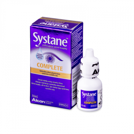 Systane Complete fără conservanți, picături oftalmologice, 10 ml