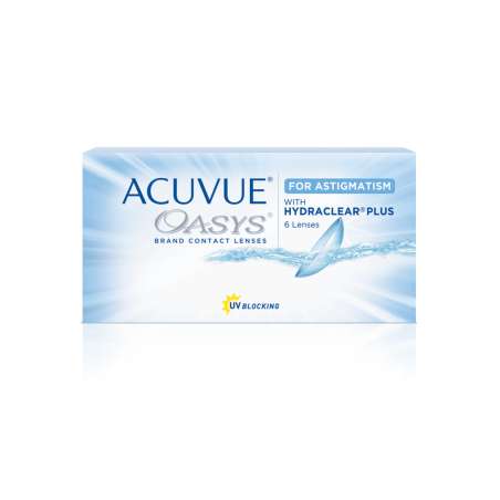 ACUVUE OASYS For Astigmatism Cyl -1.25 (6 buc.)