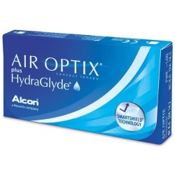 Air Optix plus HydraGlade...